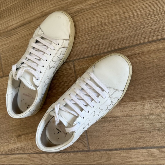 Saint Laurent White Sneakers - Picture 1 of 4